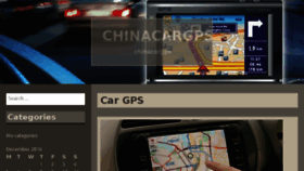 What Chinacargps.com website looked like in 2016 (7 years ago)