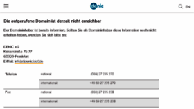 What Consequenzen.de website looked like in 2016 (7 years ago)