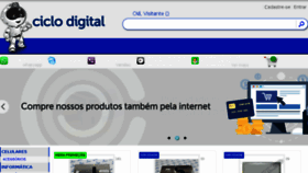 What Ciclodigital.com.br website looked like in 2016 (7 years ago)