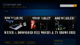 What Cinemaa.net website looked like in 2016 (7 years ago)