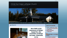 What Christourhopelcc.org website looked like in 2016 (7 years ago)