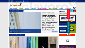 What Cliclavoro.gov.it website looked like in 2016 (7 years ago)