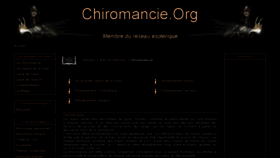 What Chiromancie.org website looked like in 2016 (7 years ago)