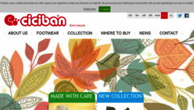 What Ciciban.info website looked like in 2016 (7 years ago)