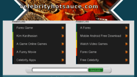 What Celebrityhotsauce.com website looked like in 2016 (7 years ago)