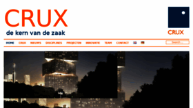 What Cruxbv.nl website looked like in 2016 (7 years ago)