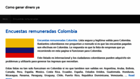 What Comoganardineroya.com website looked like in 2016 (7 years ago)