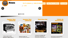 What Cafeetrusca.com.mx website looked like in 2016 (7 years ago)