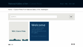 What Customprints.nga.gov website looked like in 2016 (7 years ago)