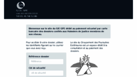 What Creances-publiques.fr website looked like in 2016 (7 years ago)