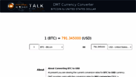 What Cryptocurrency.digitalmoneytalk.com website looked like in 2016 (7 years ago)