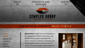 What Cemplexgroup.com website looked like in 2016 (7 years ago)