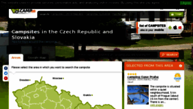 What Camp.cz website looked like in 2016 (7 years ago)