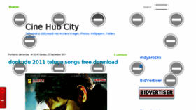 What Cinehubcity.blogspot.com website looked like in 2016 (7 years ago)