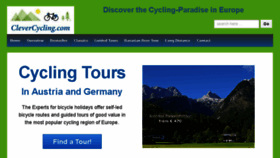 What Clevercycling.com website looked like in 2016 (7 years ago)