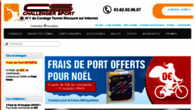 What Challengersport.fr website looked like in 2016 (7 years ago)