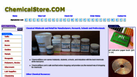 What Chemicalstore.com website looked like in 2016 (7 years ago)