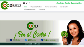 What Ccd-centro.es website looked like in 2016 (7 years ago)