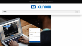 What Clipnow.com website looked like in 2016 (7 years ago)