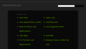 What Clickforjob.net website looked like in 2016 (7 years ago)