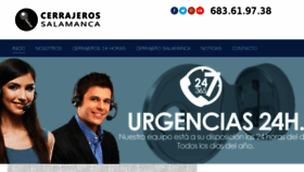 What Cerrajerosalamanca.es website looked like in 2016 (7 years ago)