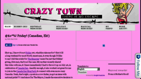 What Crazytownmayor.com website looked like in 2016 (7 years ago)