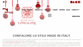 What Confalone.com website looked like in 2016 (7 years ago)