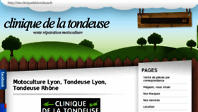 What Cliniquetondeuse.fr website looked like in 2016 (7 years ago)