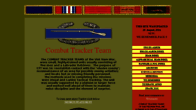 What Combattrackerteam.org website looked like in 2016 (7 years ago)