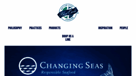 What Changingseas.com website looked like in 2016 (7 years ago)