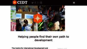 What Cidt.org.uk website looked like in 2016 (7 years ago)