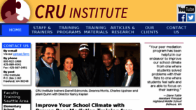 What Cruinstitute.org website looked like in 2016 (7 years ago)
