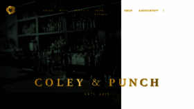 What Coleyandpunch.co.nz website looked like in 2016 (7 years ago)