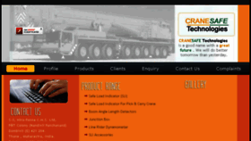 What Cranesafeindia.com website looked like in 2016 (7 years ago)