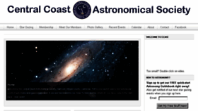 What Ccastronomy.org website looked like in 2016 (7 years ago)
