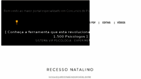 What Concursospsicologia.com website looked like in 2016 (7 years ago)