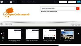 What Couponcode.com.ph website looked like in 2016 (7 years ago)