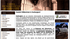 What Castra-asciburgium.de website looked like in 2016 (7 years ago)