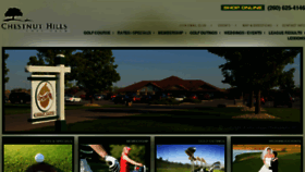 What Chestnuthillsgolf.com website looked like in 2016 (7 years ago)