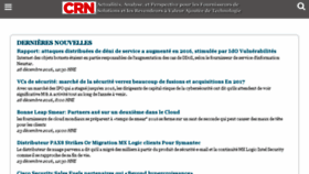 What Crnfrance.fr website looked like in 2016 (7 years ago)