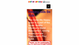 What Colormehappyguild.org website looked like in 2016 (7 years ago)