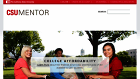 What Csumentor.org website looked like in 2016 (7 years ago)