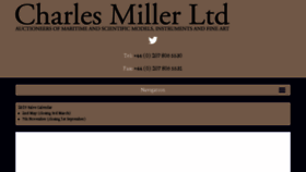 What Charlesmillerltd.com website looked like in 2016 (7 years ago)