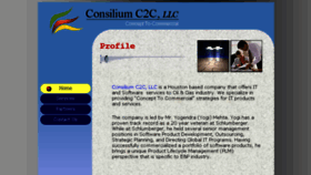 What Consiliumc2c.com website looked like in 2016 (7 years ago)