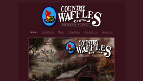 What Countrywaffles.com website looked like in 2016 (7 years ago)