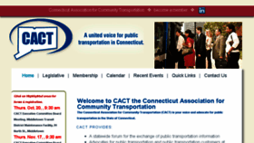 What Cact.info website looked like in 2016 (7 years ago)