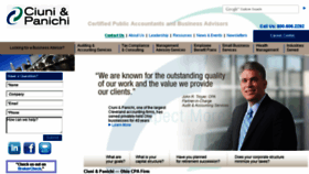 What Cp-advisors.com website looked like in 2016 (7 years ago)