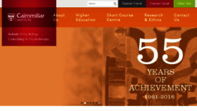 What Cairnmillar.edu.au website looked like in 2016 (7 years ago)