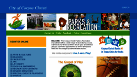 What Ccparkandrec.com website looked like in 2016 (7 years ago)