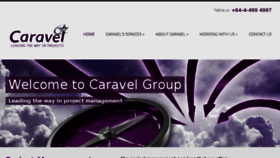 What Caravel.co.nz website looked like in 2016 (7 years ago)